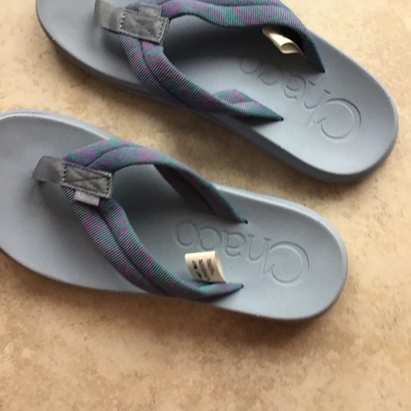 Chaco Women’s Chillos Flip Tube Breeze Teal size 6 NWOT - Picture 6 of 6